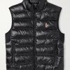 Logo-Appliquéd Mesh-Trimmed Quilted Ripstop and Stretch-Jersey Down Gilet Logo-Appliquéd Mesh-Trimmed Quilted Ripstop and Stretch-Jersey Down Gilet