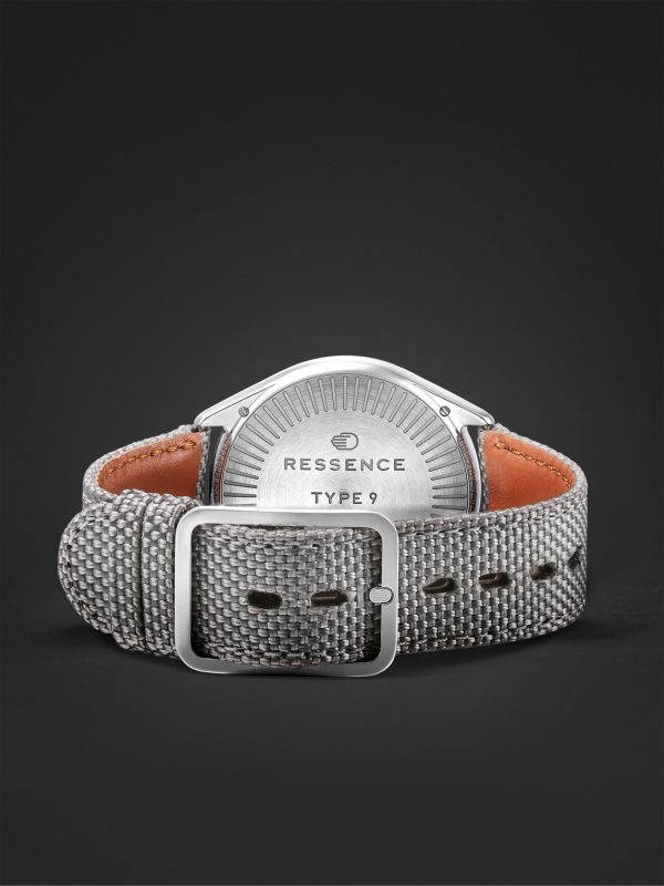 Type 9 Automatic 39mm Titanium and Woven Watch - E2