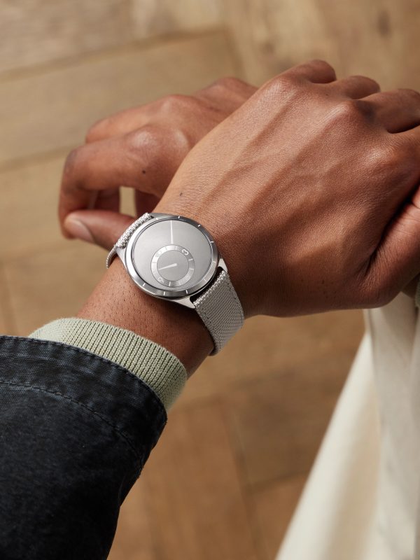 Type 9 Automatic 39mm Titanium and Woven Watch - OU