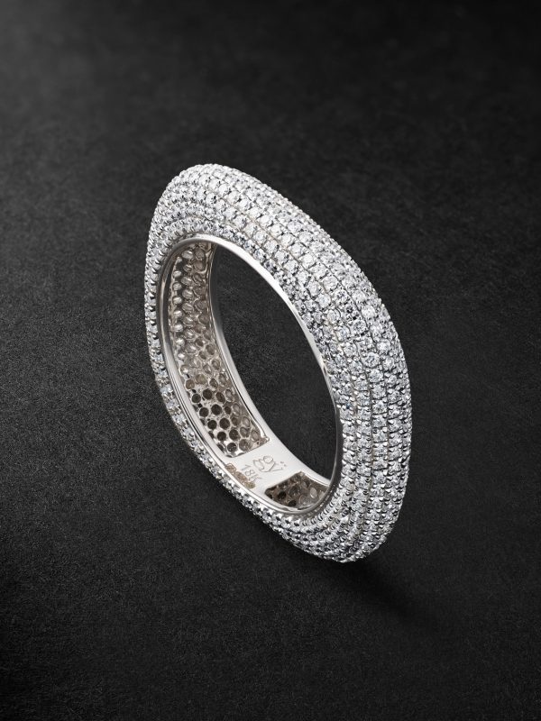 18-Karat White Gold Diamond Ring 18-Karat White Gold Diamond Ring