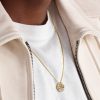 Umlaut Half 18-Karat Gold Diamond Pendant - FR Umlaut Half 18-Karat Gold Diamond Pendant - FR