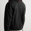Embroidered Cotton-Seersucker Trucker Jacket - BK