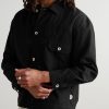 Embroidered Cotton-Seersucker Trucker Jacket - FR