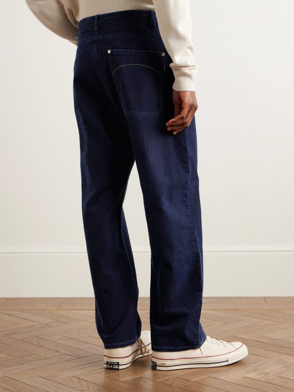 Barrel-Leg Jeans - BK Barrel-Leg Jeans - BK