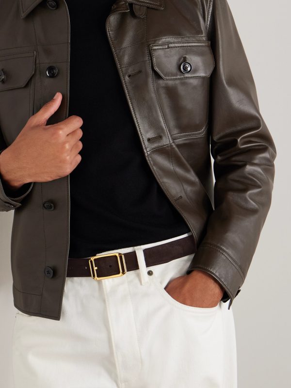 Stadium 3.8cm Suede Belt - FR Stadium 3.8cm Suede Belt - FR