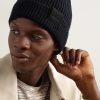 Logo-Appliquéd Ribbed Cashmere Beanie - OU Logo-Appliquéd Ribbed Cashmere Beanie - OU
