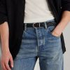 2.5cm Woven Leather Belt - FR 2.5cm Woven Leather Belt - FR
