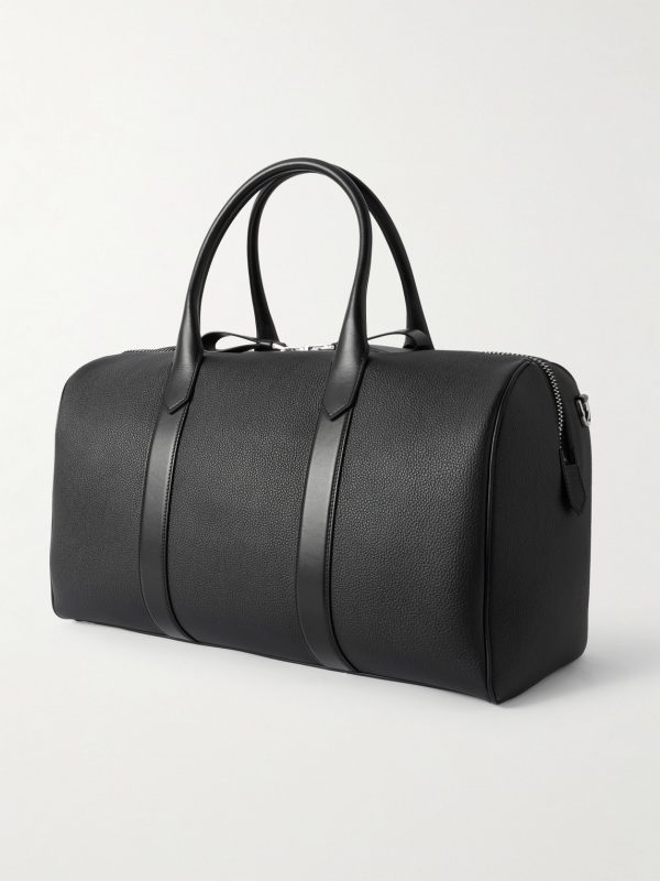Full-Grain Leather Duffle Bag - BK