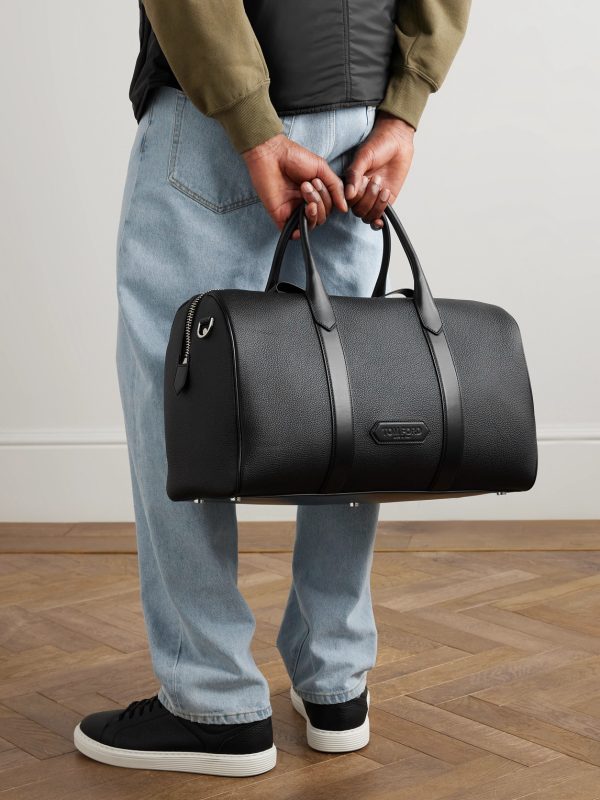 Full-Grain Leather Duffle Bag - OU