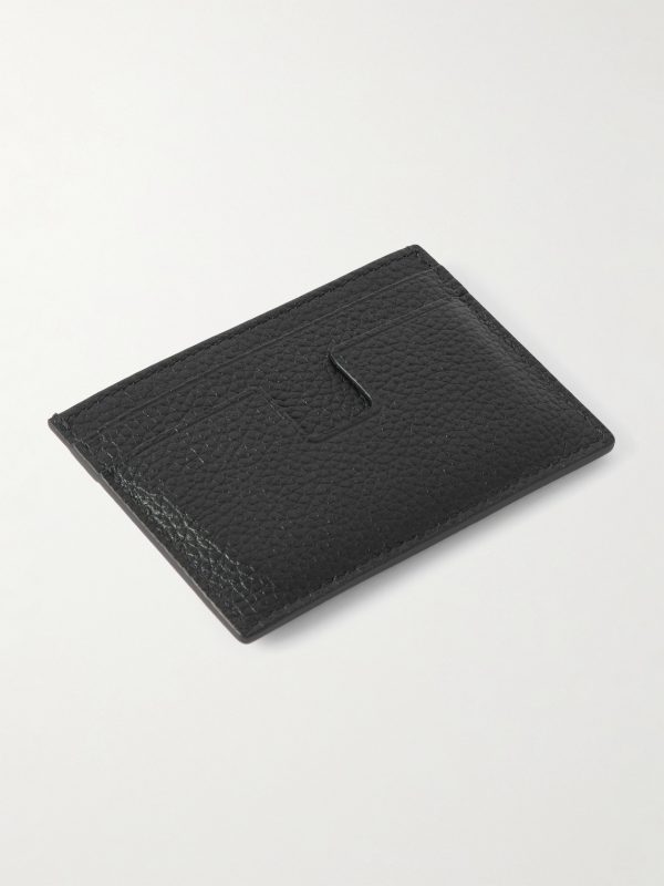Full-Grain Leather Cardholder - BK Full-Grain Leather Cardholder - BK