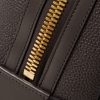 Suede-Trimmed Full-Grain Leather Backpack - CU