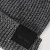 Logo-Appliquéd Ribbed Cashmere Beanie - CU Logo-Appliquéd Ribbed Cashmere Beanie - CU