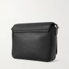 Full-Grain Leather Messenger Bag - BK Full-Grain Leather Messenger Bag - BK