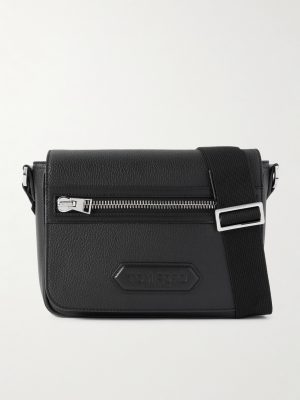 Full-Grain Leather Messenger Bag
