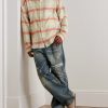 Checked Cashmere and Wool-Blend Shirt - OU