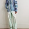 Tasselled Striped Crocheted Organic Cotton Hoodie - OU Tasselled Striped Crocheted Organic Cotton Hoodie - OU