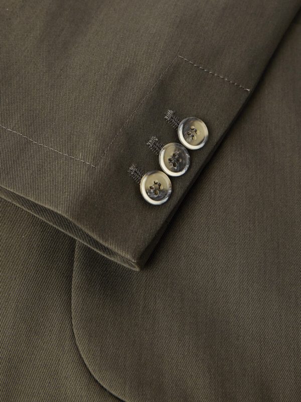 Cotton-Twill Suit Jacket - CU Cotton-Twill Suit Jacket - CU