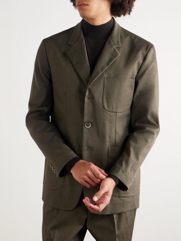 Cotton-Twill Suit Jacket - FR Cotton-Twill Suit Jacket - FR