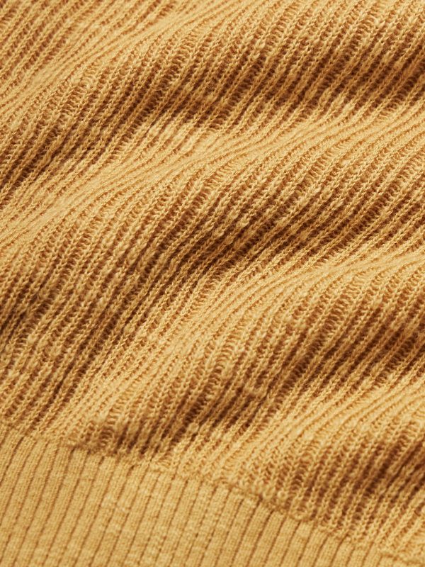 Joaquim Ribbed Cotton-Blend Polo Shirt - CU Joaquim Ribbed Cotton-Blend Polo Shirt - CU