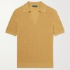Joaquim Ribbed Cotton-Blend Polo Shirt Joaquim Ribbed Cotton-Blend Polo Shirt