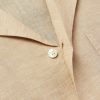 Angelo Camp-Collar Linen Shirt - CU Angelo Camp-Collar Linen Shirt - CU