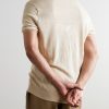 Linen Polo Shirt - BK Linen Polo Shirt - BK