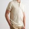 Linen Polo Shirt - FR Linen Polo Shirt - FR