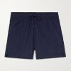 Salvador Straight-Leg Mid-Length Recycled Swim Shorts Salvador Straight-Leg Mid-Length Recycled Swim Shorts