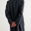 Ariata Cotton-Gabardine Car Coat - BK