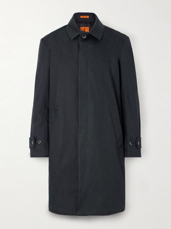 Ariata Cotton-Gabardine Car Coat