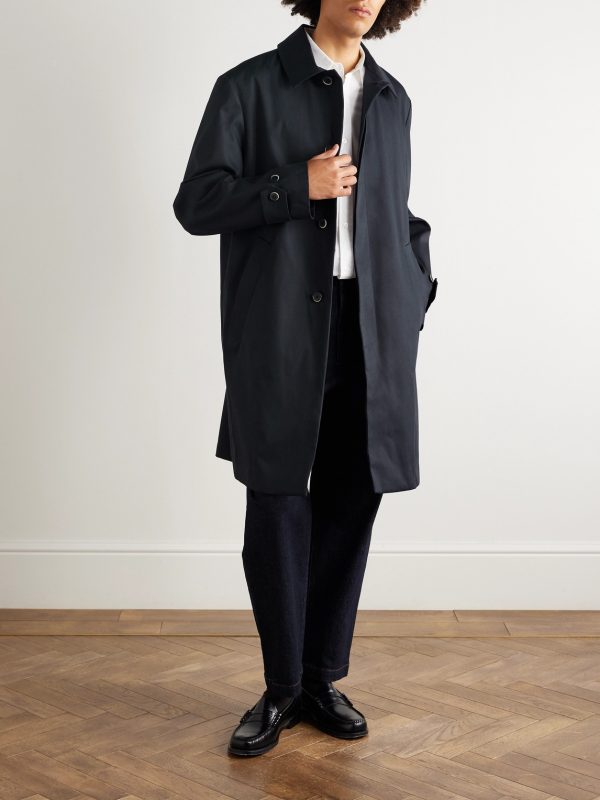Ariata Cotton-Gabardine Car Coat - OU
