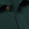 Preto Waffle-Knit Cotton Overshirt - CU Preto Waffle-Knit Cotton Overshirt - CU