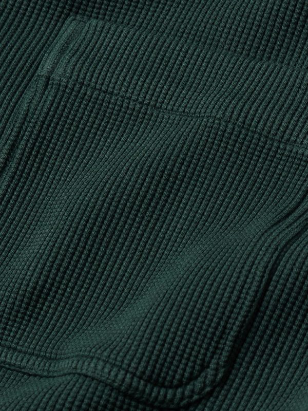 Preto Waffle-Knit Cotton Overshirt - E1 Preto Waffle-Knit Cotton Overshirt - E1