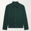 Preto Waffle-Knit Cotton Overshirt Preto Waffle-Knit Cotton Overshirt