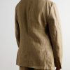Zanini Double-Breasted Linen Blazer - BK Zanini Double-Breasted Linen Blazer - BK