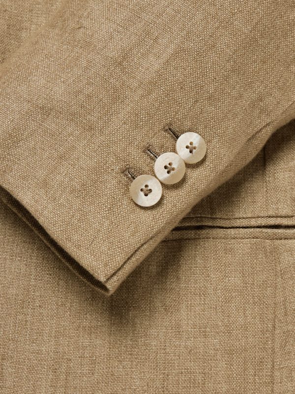 Zanini Double-Breasted Linen Blazer - CU Zanini Double-Breasted Linen Blazer - CU