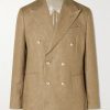 Zanini Double-Breasted Linen Blazer Zanini Double-Breasted Linen Blazer