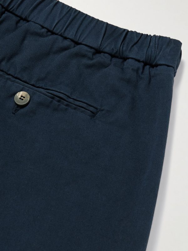 Sergio Straight-Leg Lyocell, Linen and Cotton-Blend Shorts - CU Sergio Straight-Leg Lyocell, Linen and Cotton-Blend Shorts - CU