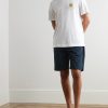 Sergio Straight-Leg Lyocell, Linen and Cotton-Blend Shorts - OU Sergio Straight-Leg Lyocell, Linen and Cotton-Blend Shorts - OU