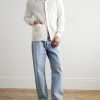Claudio Ribbed Cotton and Cashmere-Blend Cardigan - OU Claudio Ribbed Cotton and Cashmere-Blend Cardigan - OU