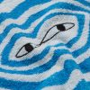 Camp-Collar Embroidered Striped Organic Cotton-Terry Shirt - CU