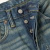 Straight-Leg Distressed Jeans - E1 Straight-Leg Distressed Jeans - E1