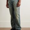 Straight-Leg Distressed Jeans - FR Straight-Leg Distressed Jeans - FR