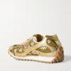 Orbit Metallic Rubber and Mesh Sneakers - BK Orbit Metallic Rubber and Mesh Sneakers - BK