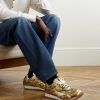 Orbit Metallic Rubber and Mesh Sneakers - OU Orbit Metallic Rubber and Mesh Sneakers - OU