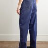 Wool and Cotton-Blend Drill Trousers - BK Wool and Cotton-Blend Drill Trousers - BK
