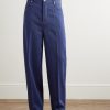 Wool and Cotton-Blend Drill Trousers - FR Wool and Cotton-Blend Drill Trousers - FR