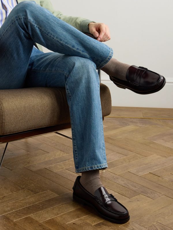 Classic Dan Leather Penny Loafers - OU Classic Dan Leather Penny Loafers - OU