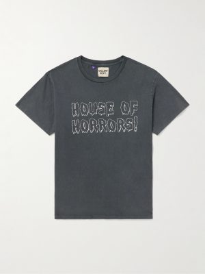 Horrors Glittered Printed Cotton-Jersey T-Shirt Horrors Glittered Printed Cotton-Jersey T-Shirt