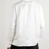 Omar Camp-Collar Logo-Embroidered Cotton-Satin Shirt - BK Omar Camp-Collar Logo-Embroidered Cotton-Satin Shirt - BK